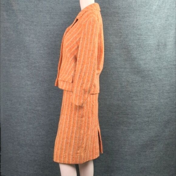Vintage Henry White Of Dublin Wool Suit, 1960's Skirt & Jacket - Picture 8 of 17